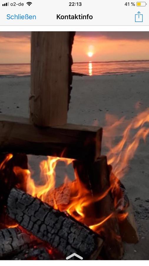 Die Kleine Acht - Direkt Am Strand Apartamento Dierhagen Exterior foto