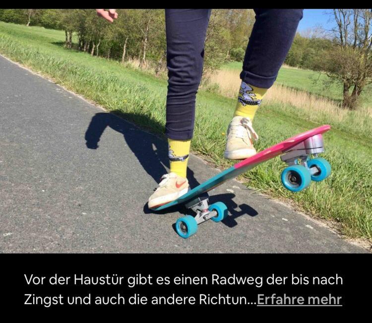 Die Kleine Acht - Direkt Am Strand Apartamento Dierhagen Exterior foto